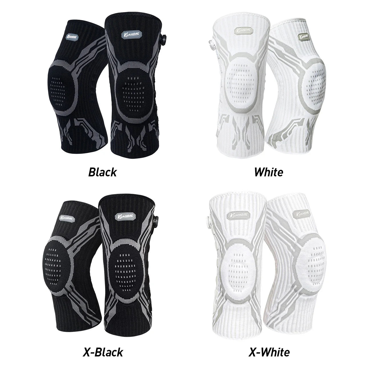 Kuangmi Professional Knee Brace Support for Pain Relief, Joint Recovery and Sports